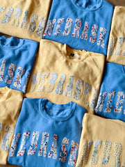 NEBRASKA - BLUE + YELLOW SPRING DESIGNS