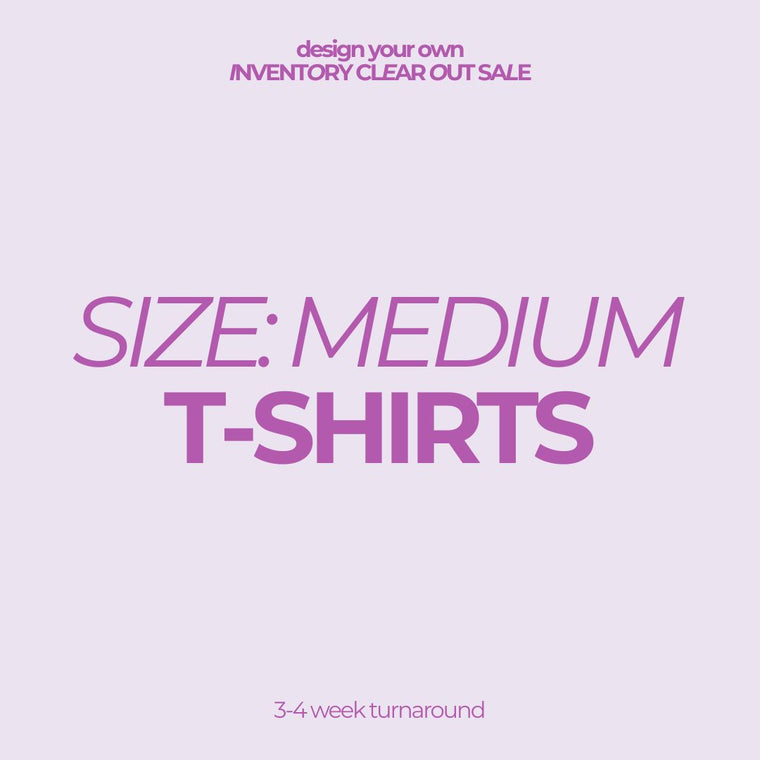 SIZE MEDIUM | COMFORT COLORS TSHIRTS