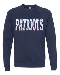 CHERRY PATRIOTS - NAVY SPONGE CREW