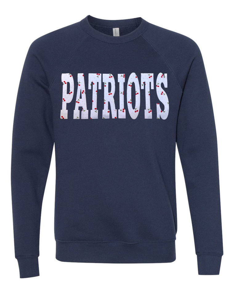 CHERRY PATRIOTS - NAVY SPONGE CREW