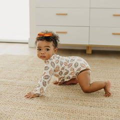 Copper Pearl - Long Sleeve Bodysuit - Blitz: 12-18 Months