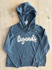 CURSIVE LEGENDS - BLUE LIGHTWEIGHT HOODIE