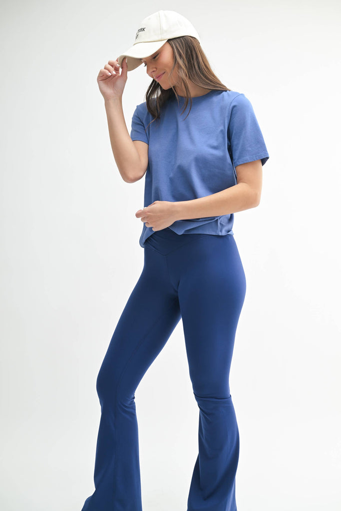 Mono B - Classic Boxy Fit Tee: RED PEAR / S:M:L (2:2:2)