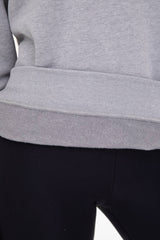 Mono B - Oversized Fleece Sweatshirt: TOAST / S:M:L (2:2:2)