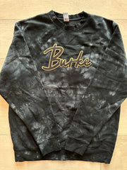 BURKE - BLACK DYED CREW