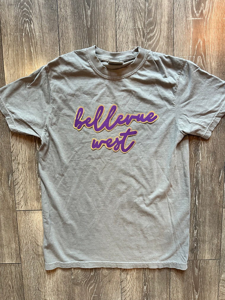 BELLEVUE WEST - GREY COMFORT COLORS TEE