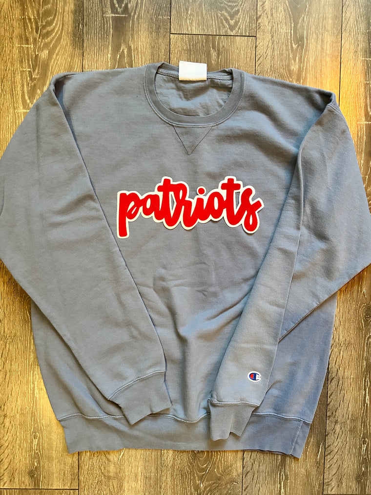 MODERN PATRIOTS - DENIM CHAMPION CREW