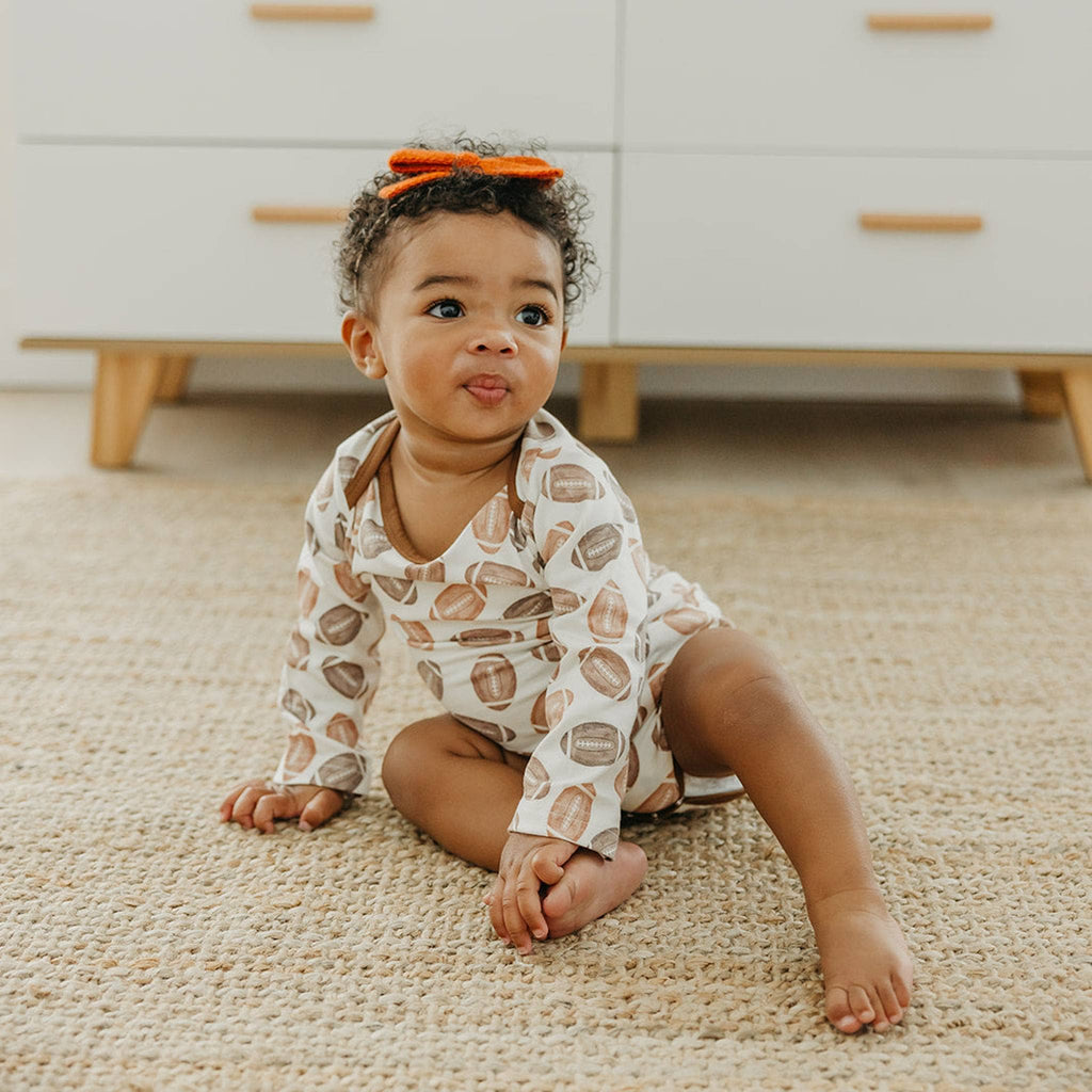 Copper Pearl - Long Sleeve Bodysuit - Blitz: 12-18 Months