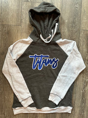 CURSIVE TITANS  - COLORBLOCK HOODIE