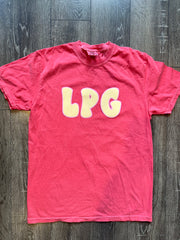 YELLOW/PINK LPG - WATERMELON TEE