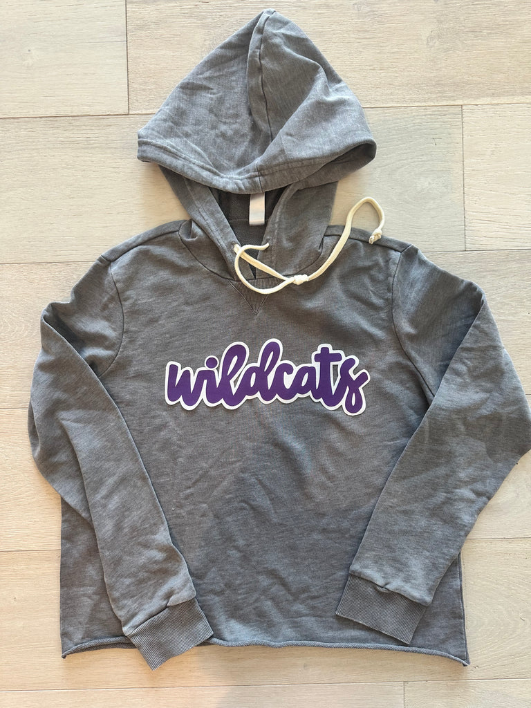 MODERN WILDCATS - GREY LIGHTWEIGHT HOODIE