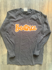 BEATRICE  - GREY COMFORT COLORS LONG SLEEVE