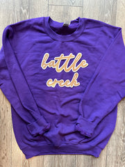 BATTLE CREEK - PURPLE GILDAN CREW