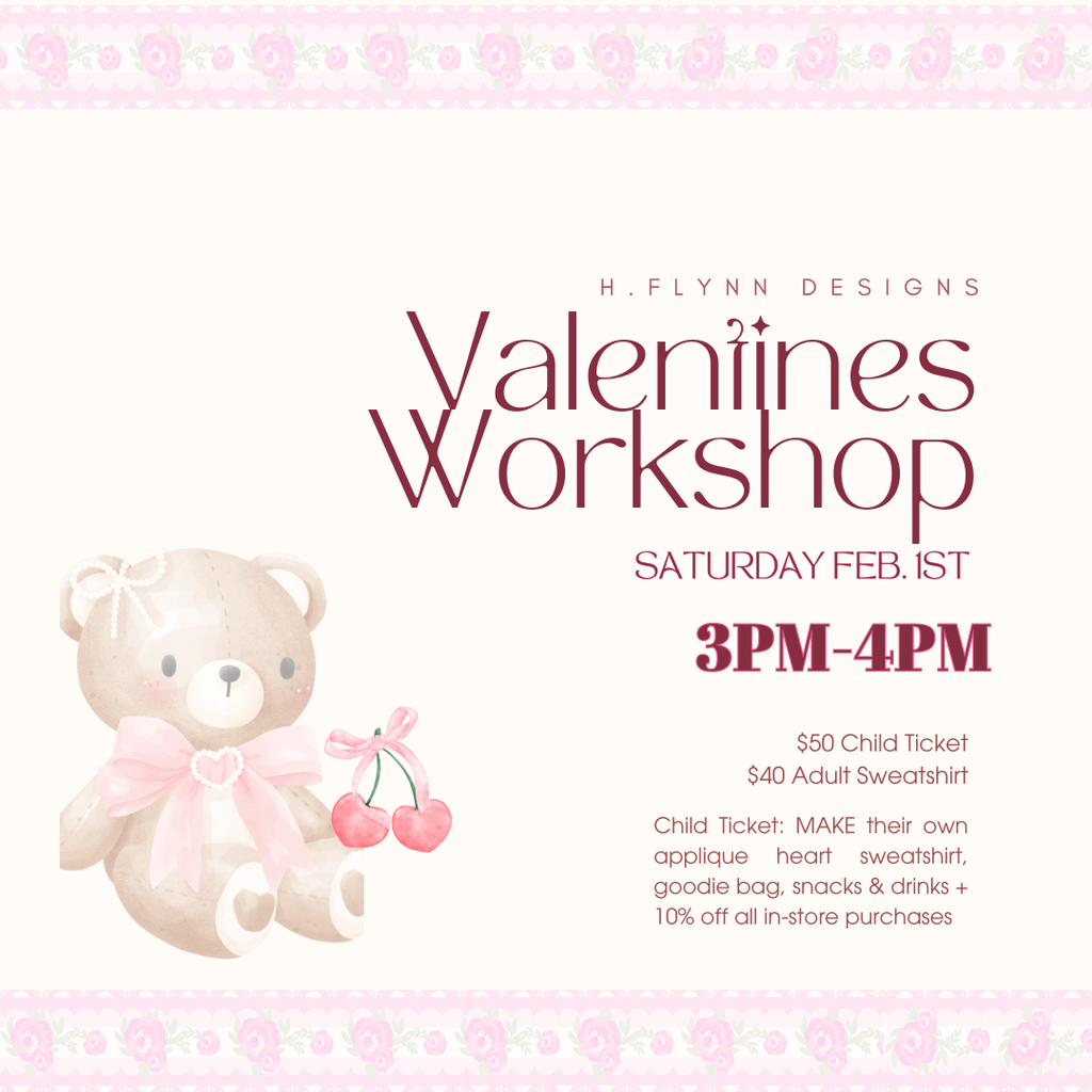 VALENTINES WORKSHOP: 3pm-4pm