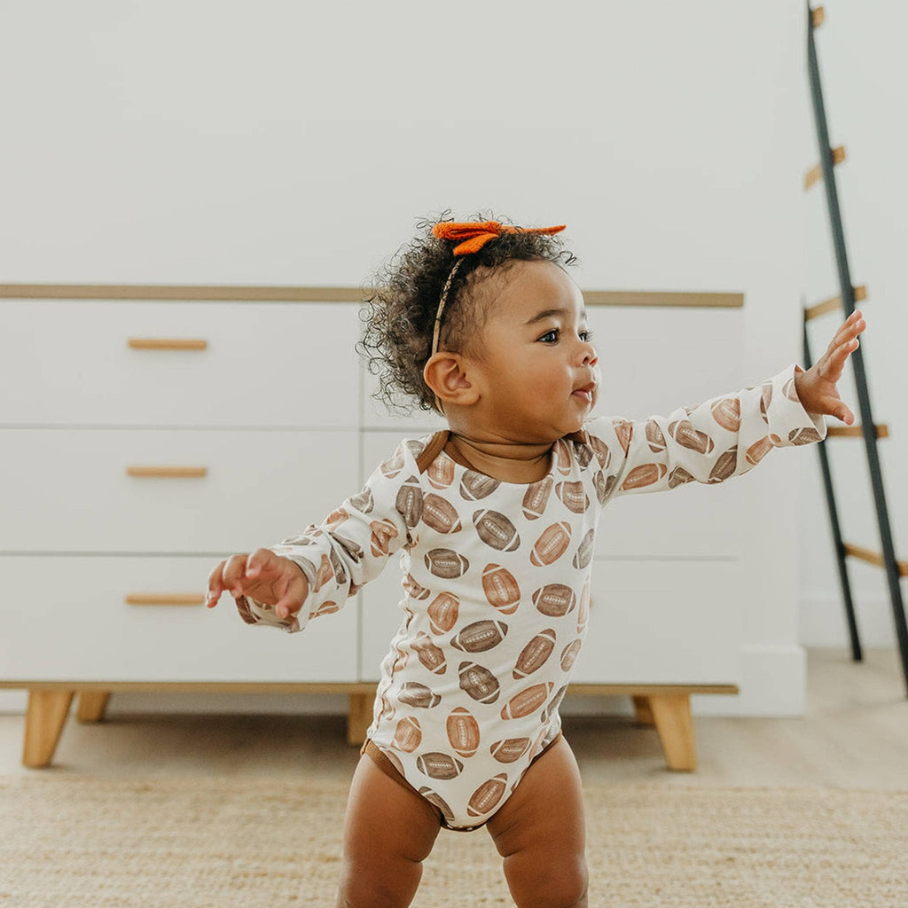 Copper Pearl - Long Sleeve Bodysuit - Blitz: 12-18 Months