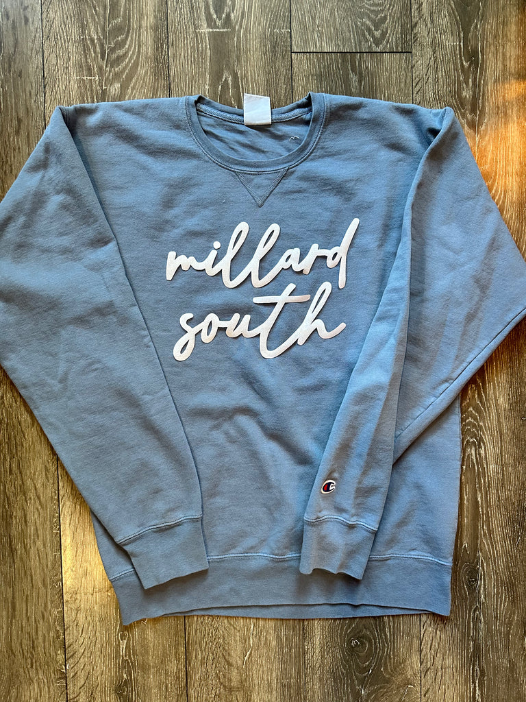 MILLARD SOUTH - DENIM CHAMPION CREW