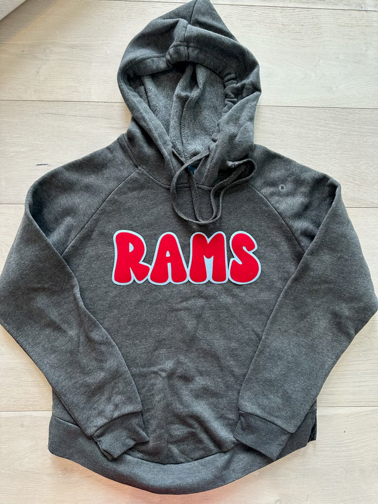 BUBBLE RAMS - ANGEL FLEECE HOODIE (YOUTH + ADULT)