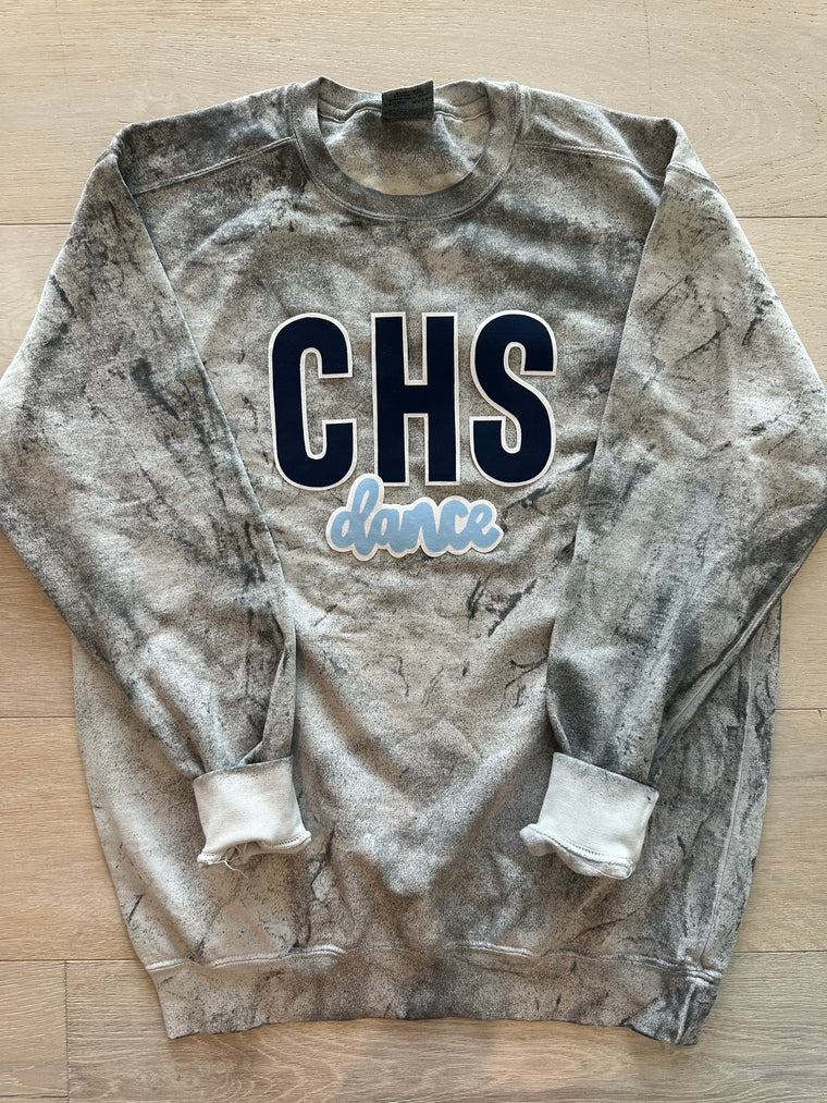 CHS DANCE  - GREY DYED COMFORT COLORS CREW