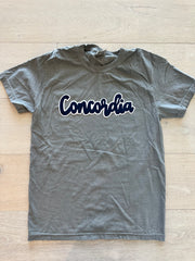 MODERN NAVY CONCORDIA  - GREY COMFORT COLORS TEE (YOUTH + ADULT)