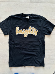 KNIGHTS - BLACK COMFORT COLORS TEE (YOUTH + ADULT)