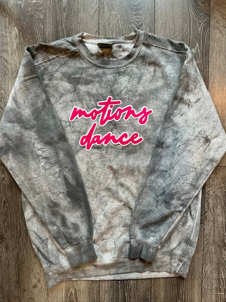 DAINTY MOTIONS DANCE - GREY DYED COMFORT COLORS CREW