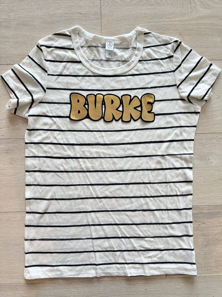 BUBBLE BURKE - STRIPE TEE