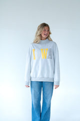 PATCHWORK HAWKEYES - GREY MOCKNECK
