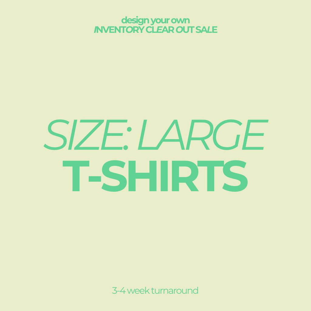 SIZE LARGE | COMFORT COLORS TSHIRTS