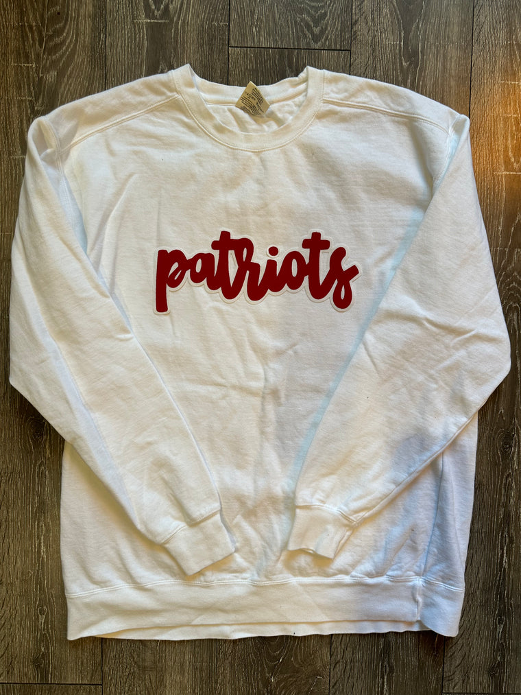 MODERN PATRIOTS - WHITE COMFORT COLORS CREW