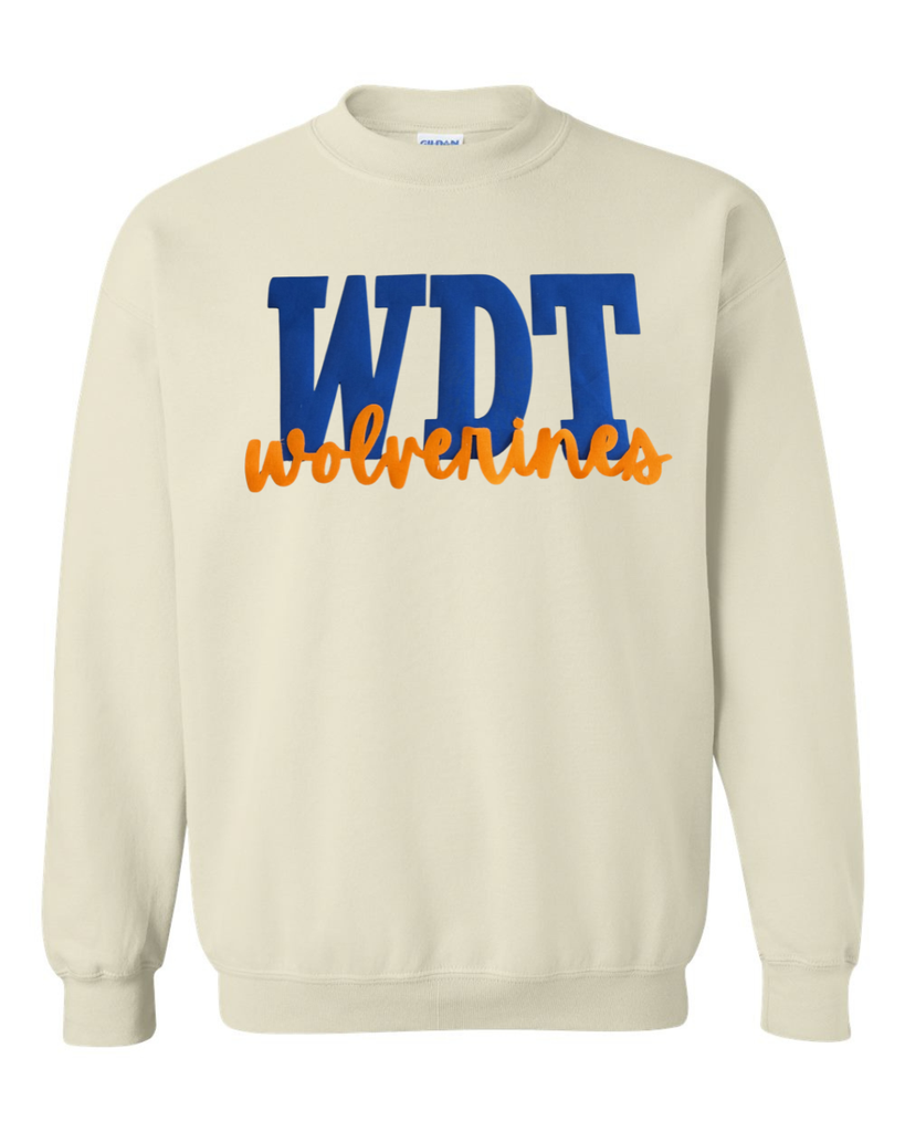 BLUE METALLIC WDT ORANGE WOLVERINES - SAND CREW