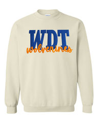 BLUE METALLIC WDT ORANGE WOLVERINES - SAND CREW