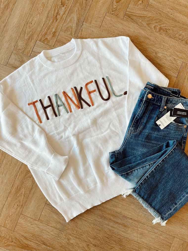 THANKFUL SWEATER