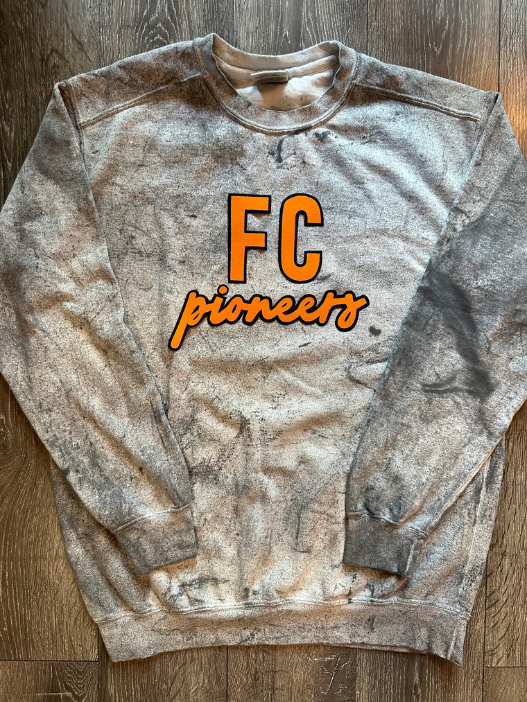 FC PIONEERS - GREY DYED CREW