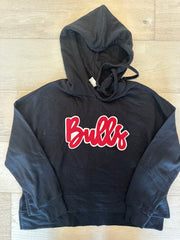 BULLS - BLACK LIGHTWEIGHT HOODIE