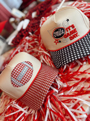 GINGHAM FOOTBALL HAT