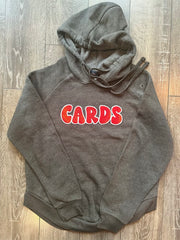 CARDS - GREY ANGEL FLEECE HOODIE