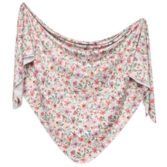 Copper Pearl - Knit Swaddle Blanket - Natalie
