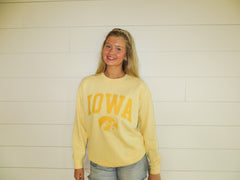 YELLOW MONOCHROMATIC IOWA + TIGERHAWK - YELLOW HAZE CREW