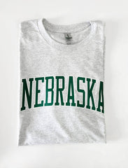 402threads - Nebraska Varsity T-shirt: Large