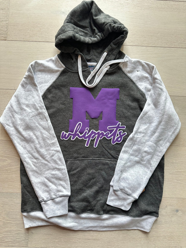 M WHIPPETS - COLORBLOCK HOODIE