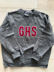 GHS - GREY SUEDED CREW