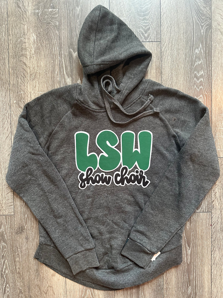 LSW SHOW CHOIR - GREY ANGEL FLEECE HOODIE