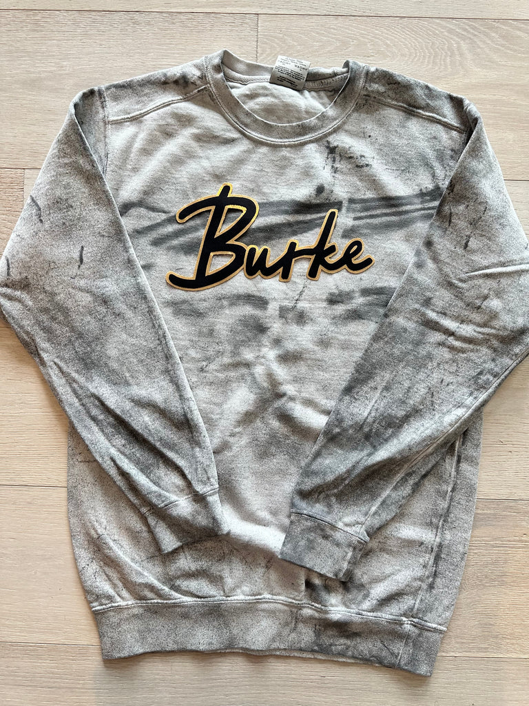 DAINTY BURKE  - GREY DYED COMFORT COLORS CREW