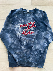 NORTH STAR - BLUE DYED CREW