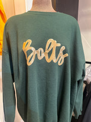 BOLTS - GREEN GILDAN CREW