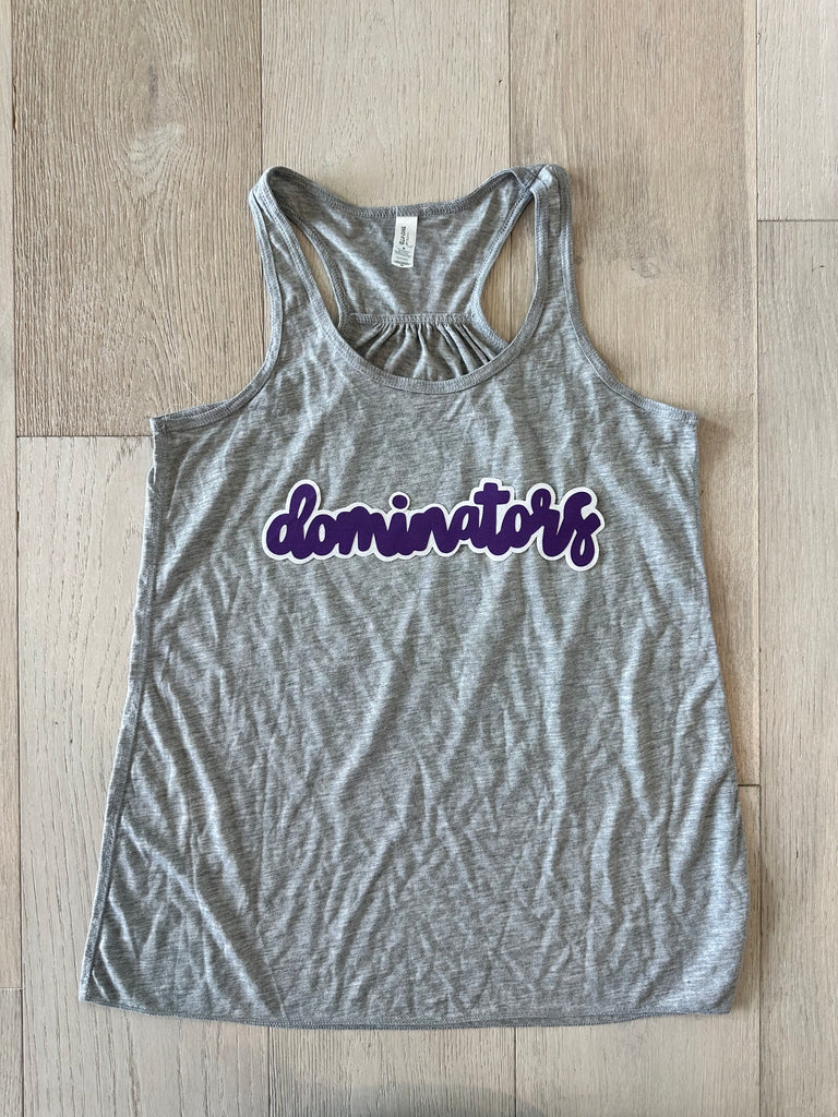 MODERN DOMINATORS - GREY RACERBACK TANK