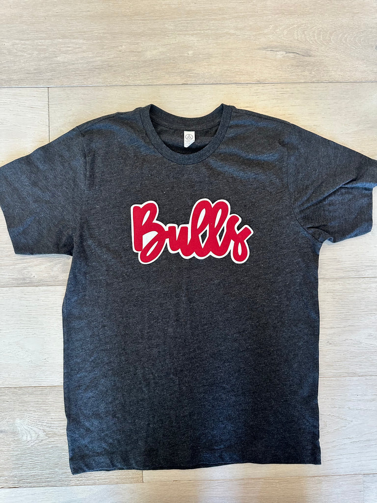 MODERN BULLS - GREY ALTERNATIVE TEE (YOUTH + ADULT)