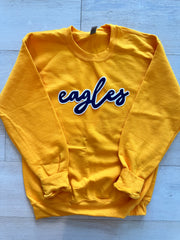 DAINTY EAGLES - GOLD GILDAN CREW