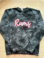 MODERN RAMS - BLACK DYED CREW