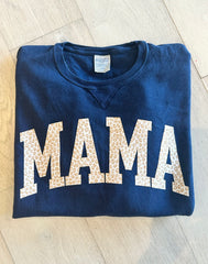 MAMA + CHEETAH NAVY CREW -